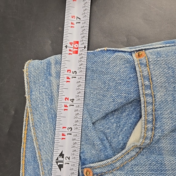 BDG Urban Outfitters Boyfriend Low Rise Distressed Raw Hem 26W - Picture 5 of 10